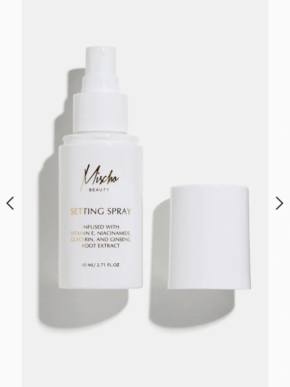 Mischo  BeautySetting Spray - White